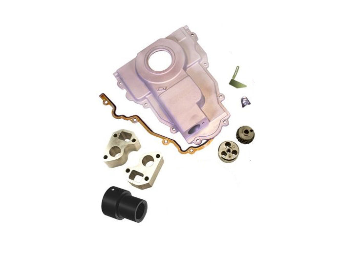 Front Distributor Drive Conversion Base Kit For GM LS Block