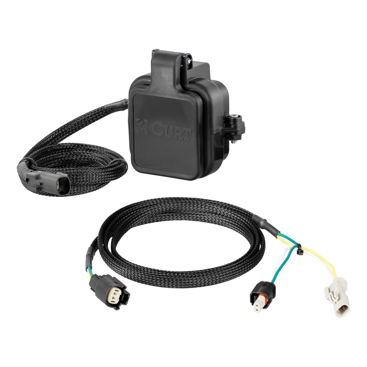 CURT 58267 Protective Tailgate Sensor With 2" Hitch Cap  Fits Select Cherolet Multi-Flex  GMC MultiPro