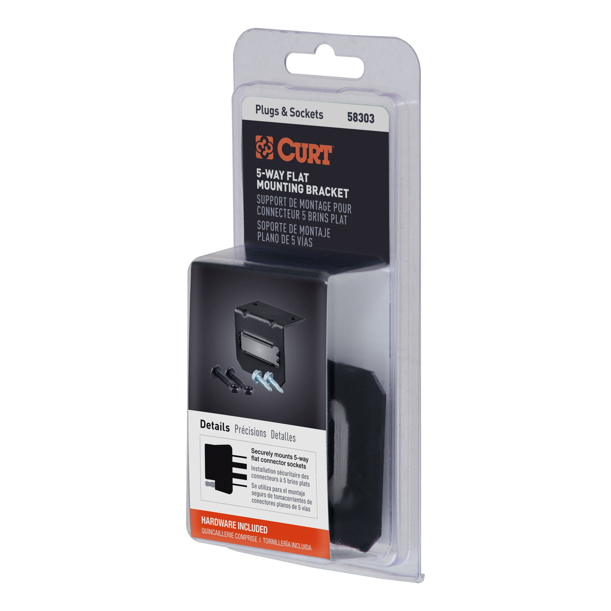 Connector Mounting Bracket For 5-Way Flat