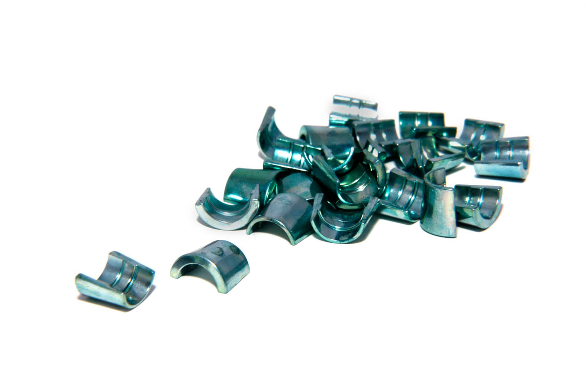 Hardened Steel Set Of 12 - 7 Degree 11/32" Single Groove Street Locks