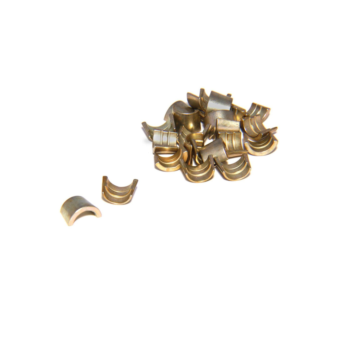 Hardened Steel Set Of 12 - 7 Degree 3/8" Single Groove Street Locks