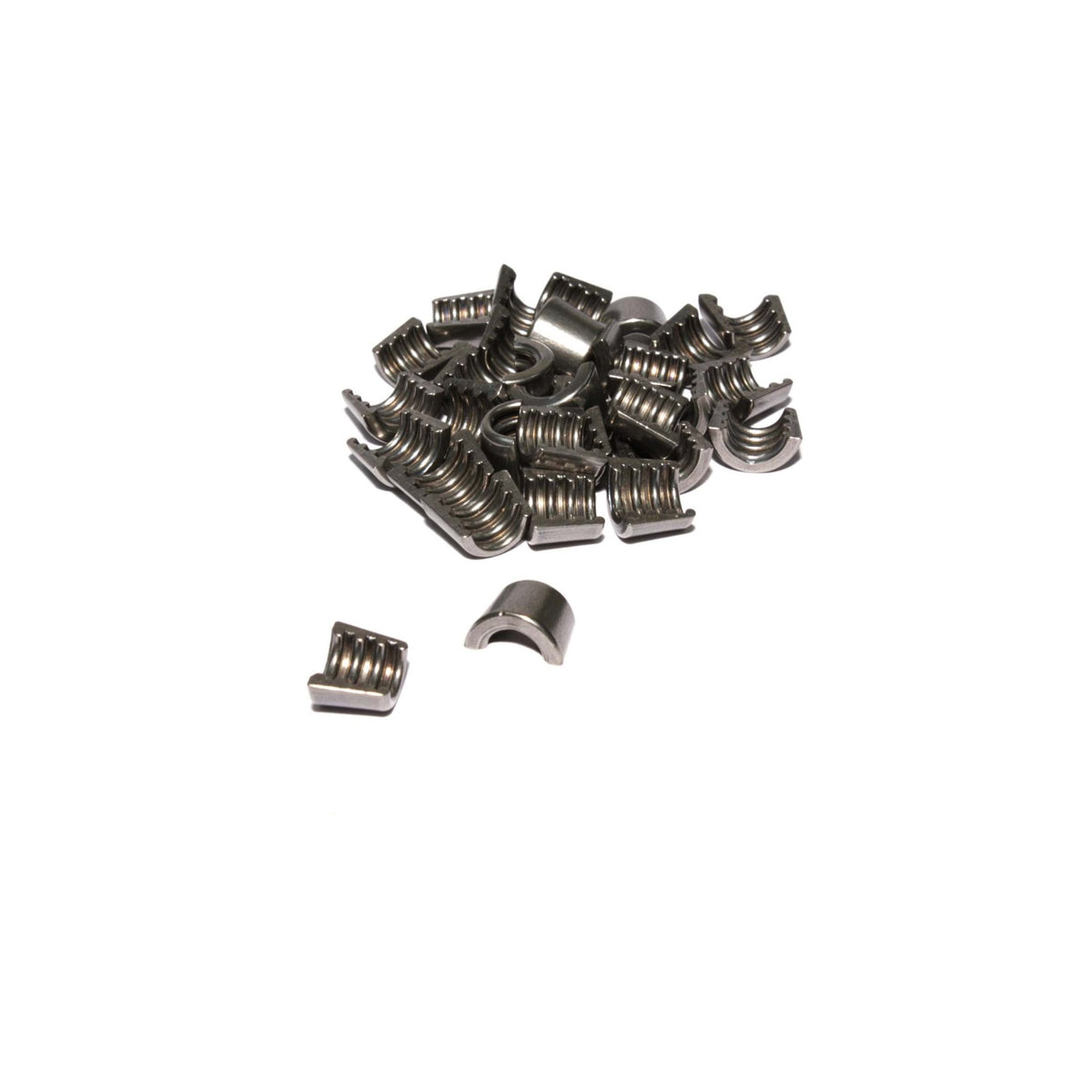 Hardened Steel Set Of 16 - 7 Degree 11/32" 4 Groove Street Locks Ford 351C