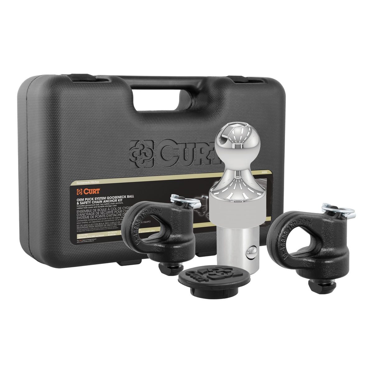 OEM Puck System 2-5/16" Gooseneck Kit Chevrolet Ford GMC Nissan (30K)