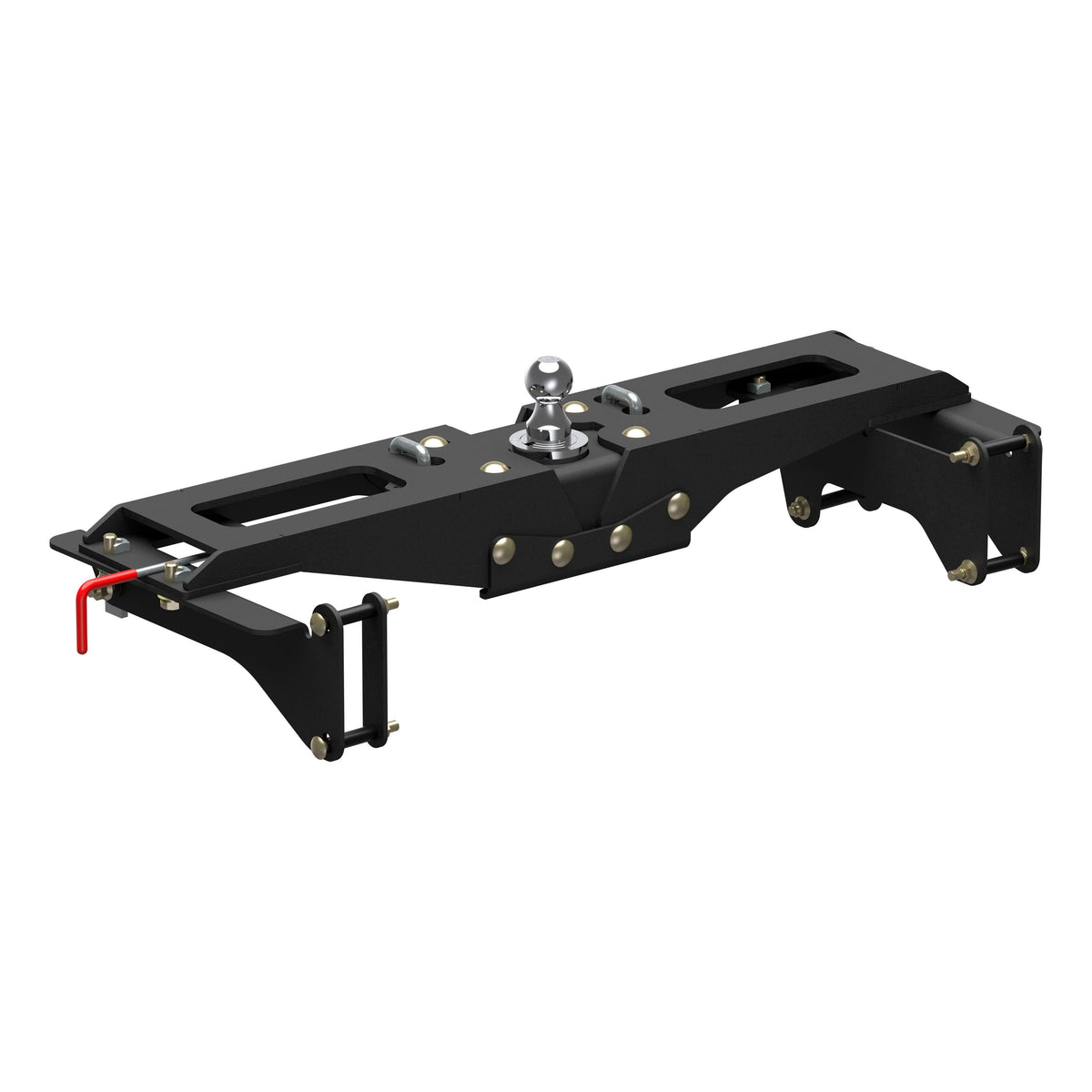 CURT 60704 PowerHaul Double Lock Gooseneck Hitch  Fits Select Chevrolet Silverado 2500 HD  3500 HD  GMC Sierra 2500 HD  3500 HD