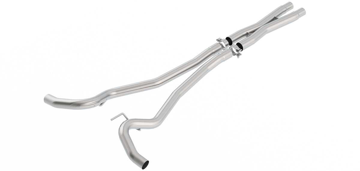 2015-2023 Ford Mustang GT X-Pipe With Mid-Pipes