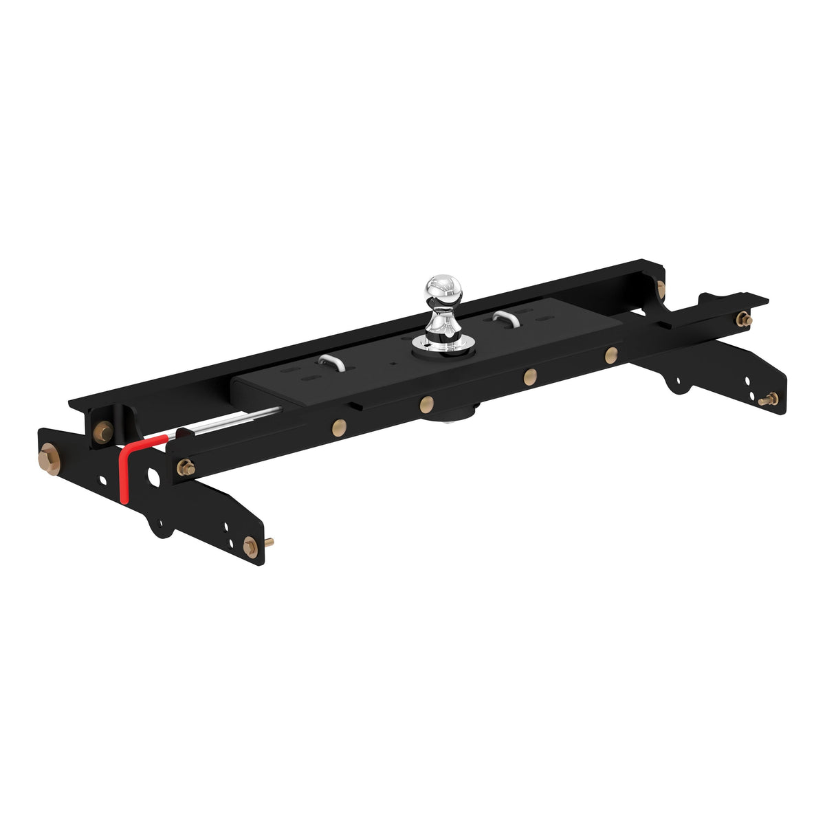 Double Lock Gooseneck Hitch Kit With Brackets Select Ford F-150 F-250