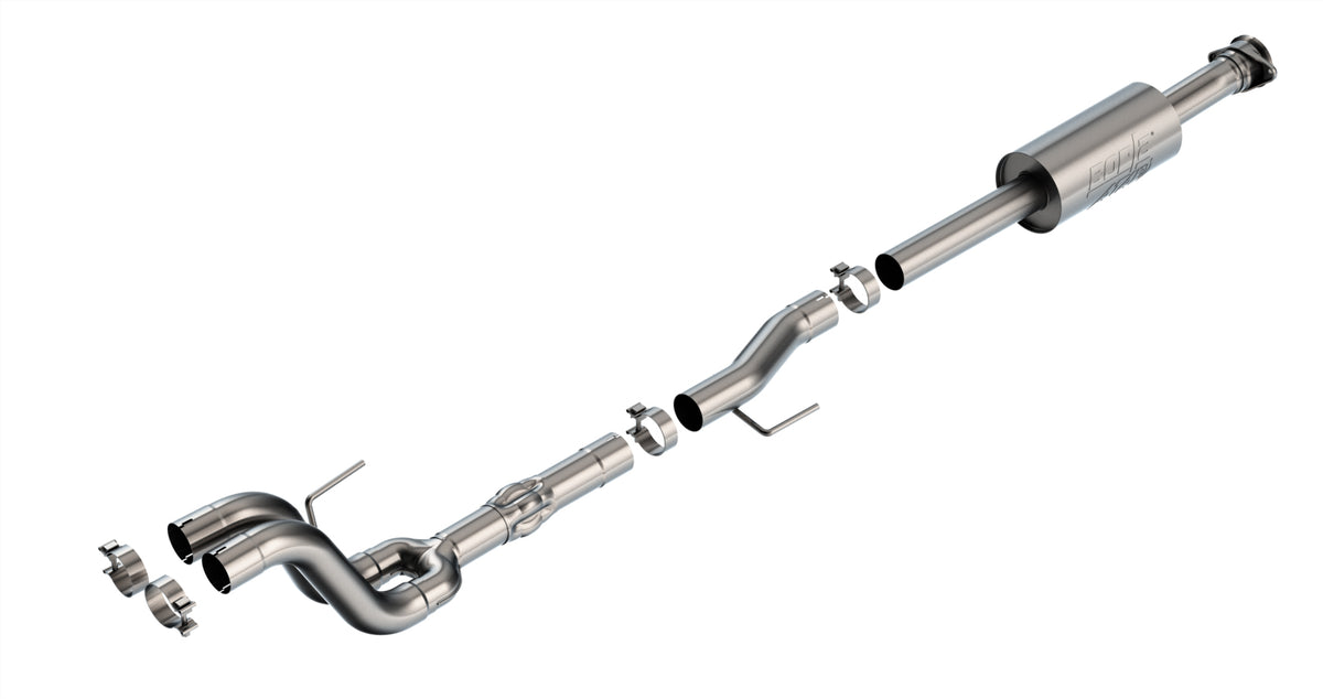 2021-2026 Ford F-150 Tremor/ 2021-2026 F-150 Black Appearance Package/ 2025-2026 F-150 Lobo Package Mid-Pipes ATAK® Part # 60732