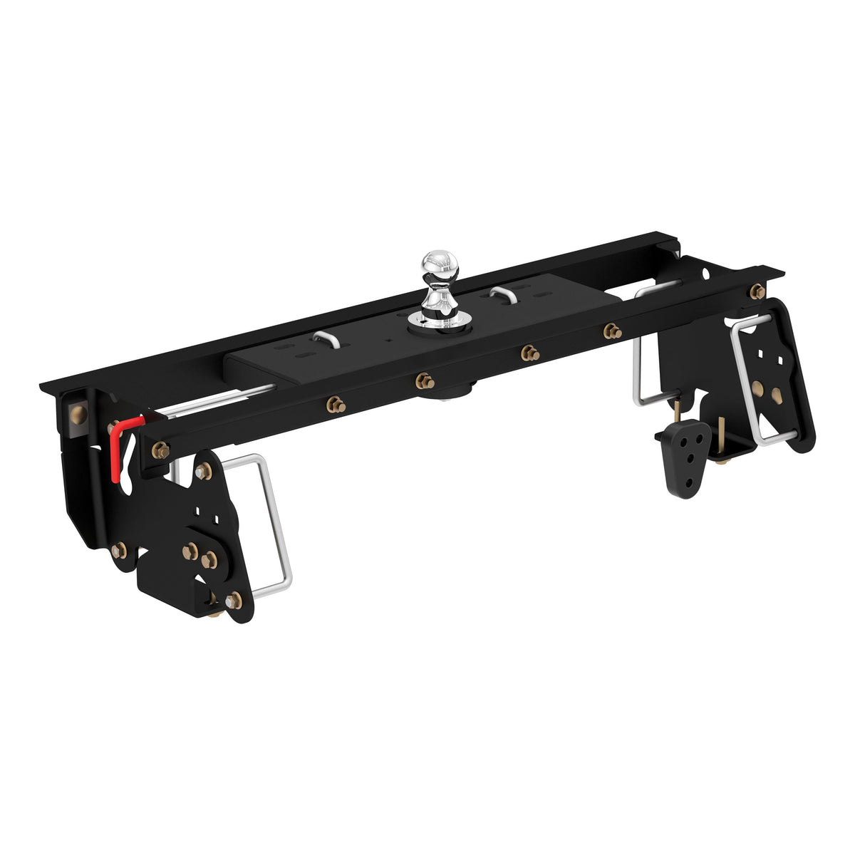 Double Lock Gooseneck Hitch Kit With Brackets Select Dodge Ram 2500 3500