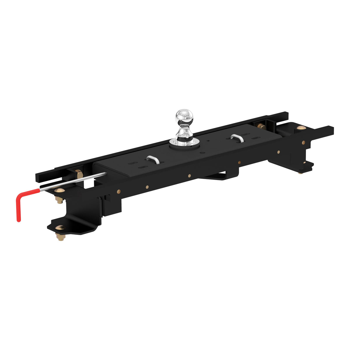 Double Lock Gooseneck Hitch Kit With Brackets Select Toyota Tundra 6.5' Bed
