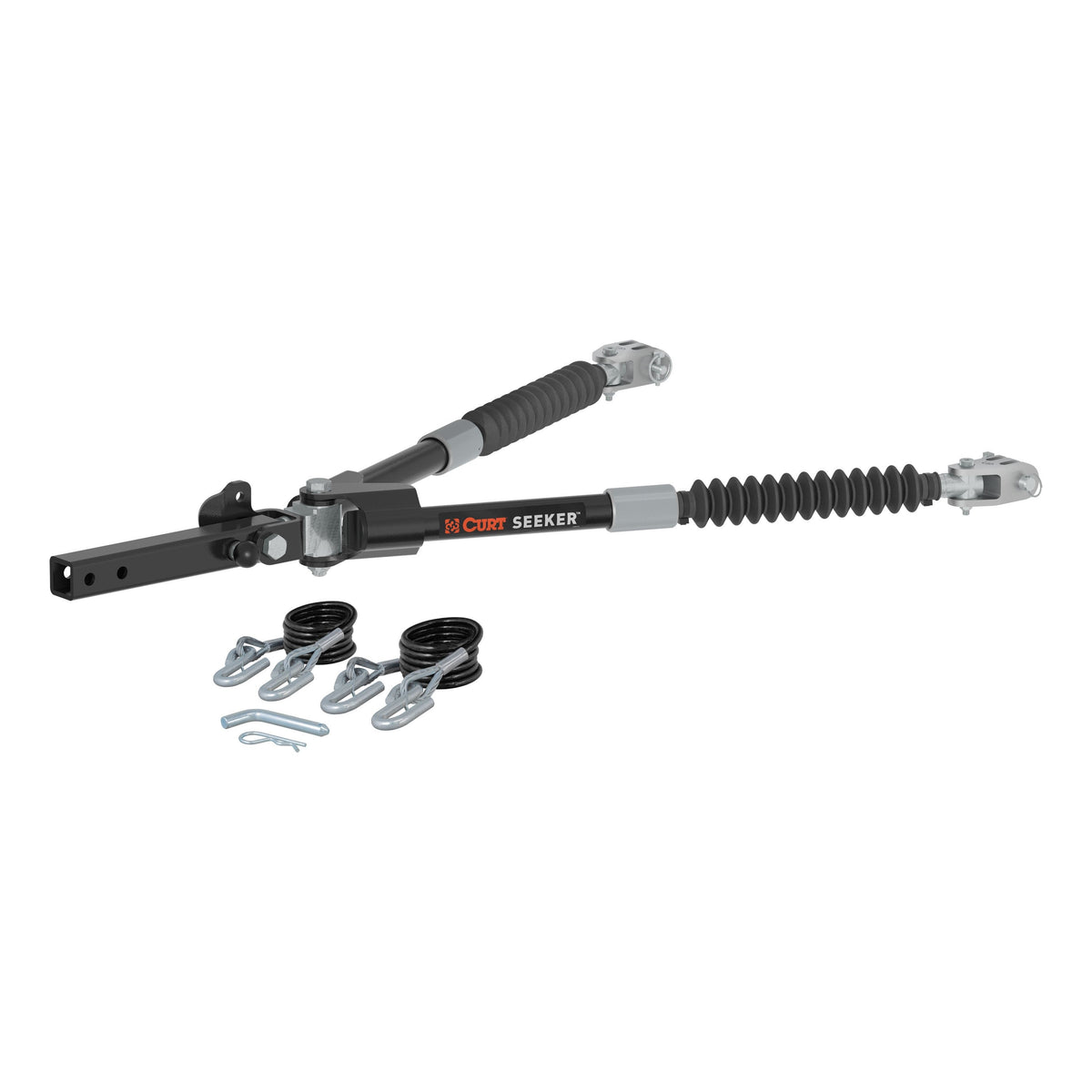 CURT 70012 Seeker Steel RV Tow Bar  10 000 Pounds  2-Inch Shank