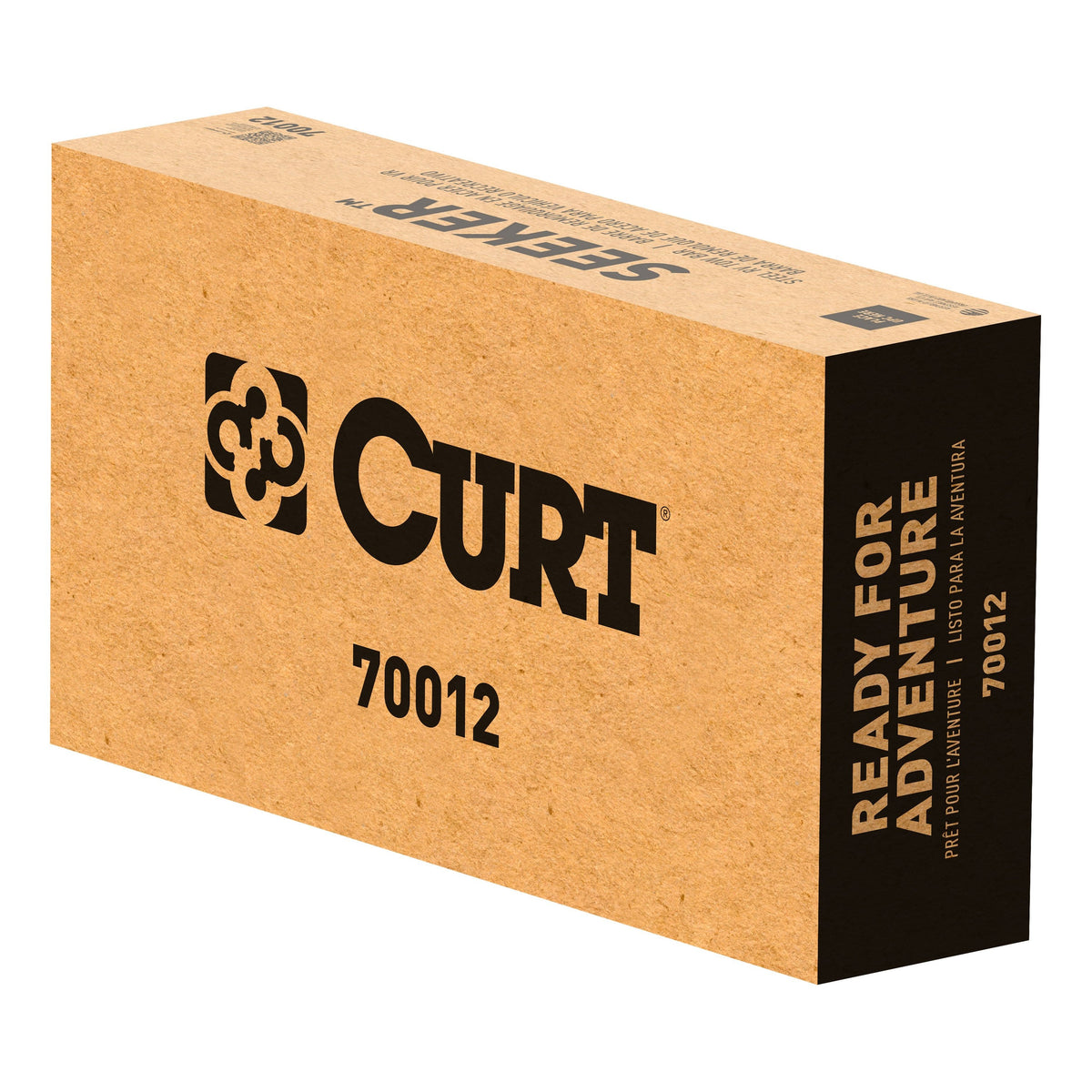 CURT 70012 Seeker Steel RV Tow Bar  10 000 Pounds  2-Inch Shank