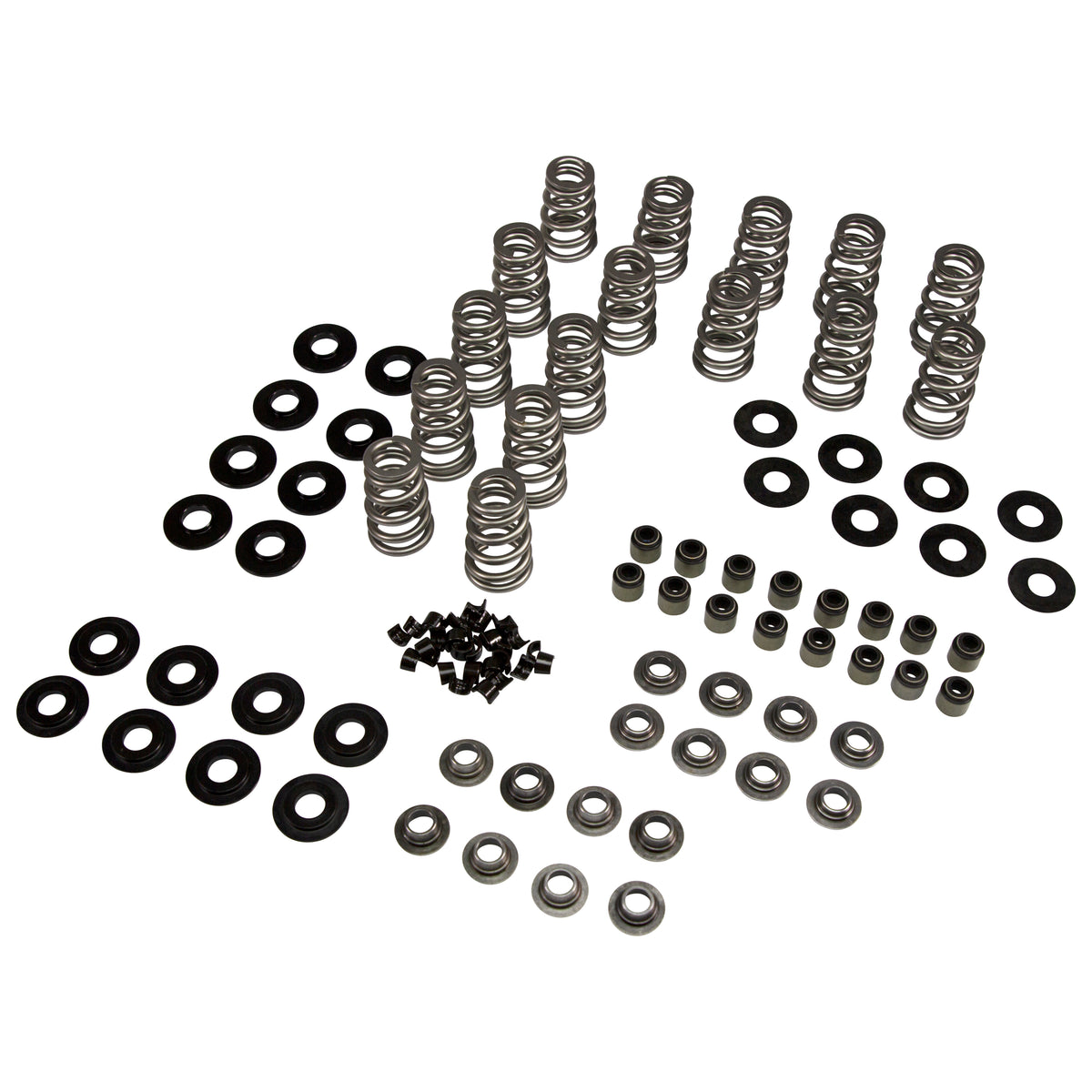 Conical .625" Max Lift Valve Spring Kit For GM GEN V LT4 W/ Tool Steel Retainers