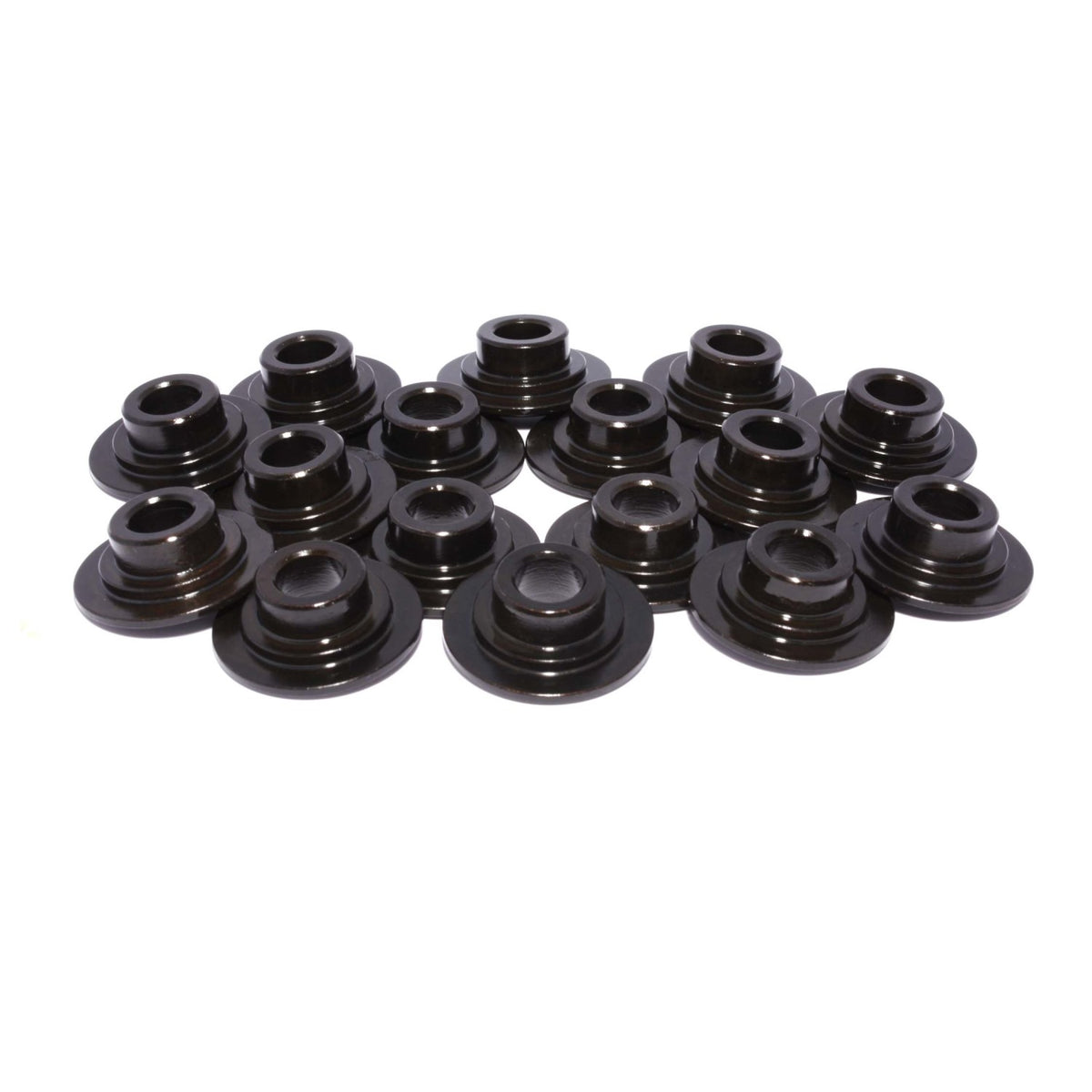 7 Steel Retainer Set Of 16 For 11/32" Valve W/ 1.437"-1.500" Spring