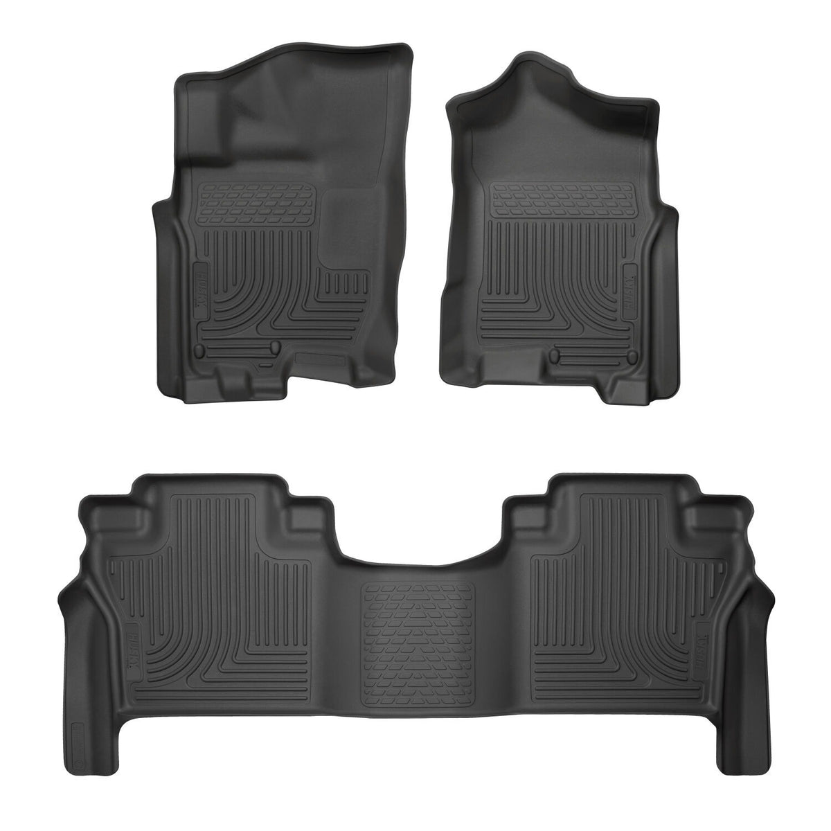 Husky Weatherbeater Front & 2nd Seat Floor Liners 93571