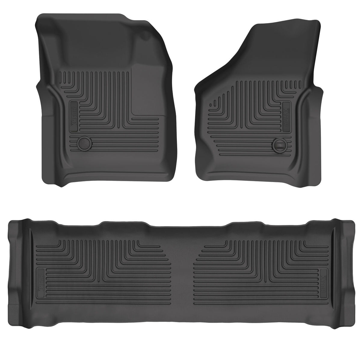 Husky Weatherbeater Front & 2nd Seat Floor Liners 93631