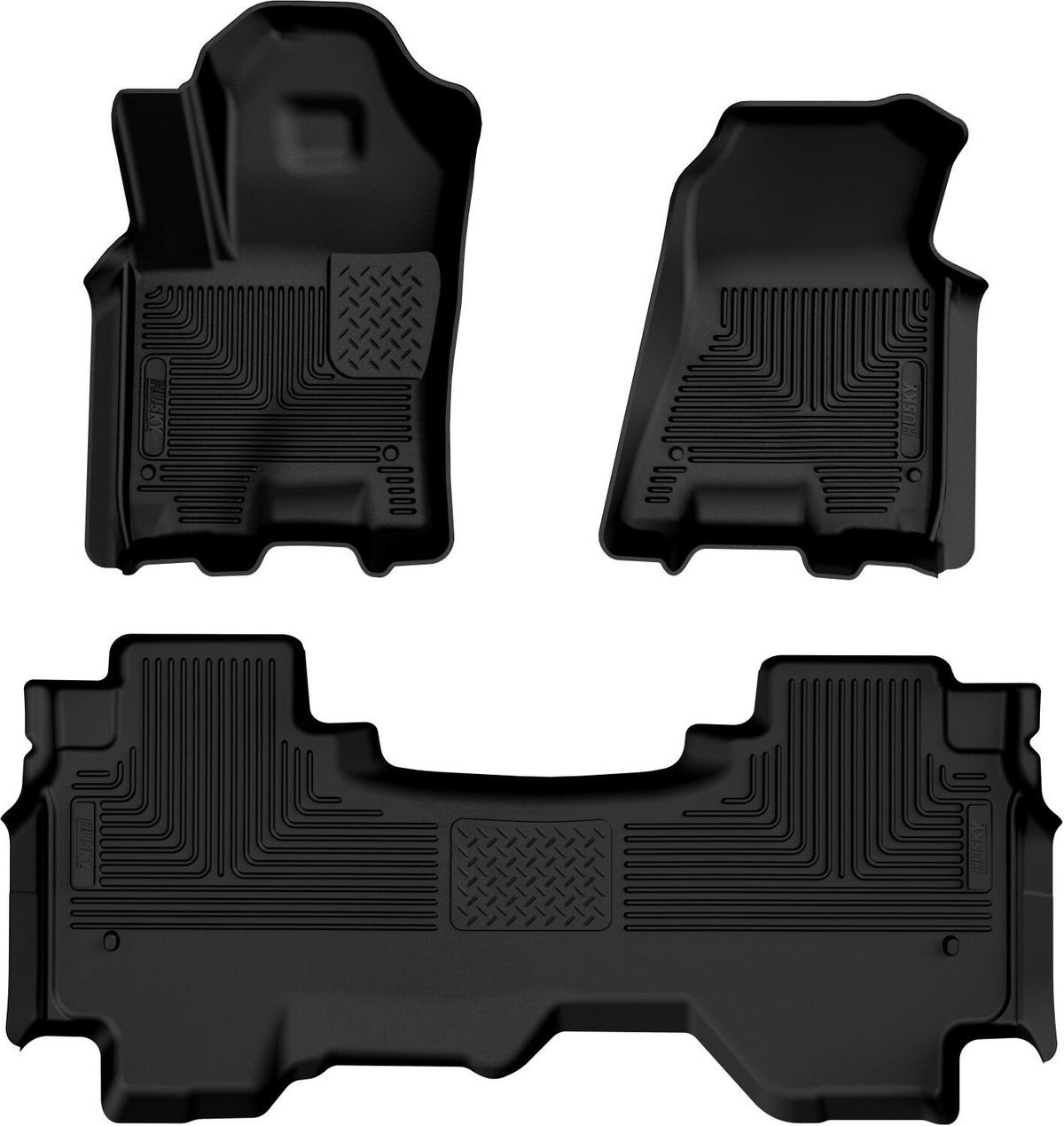 Husky Weatherbeater Front & 2nd Seat Floor Liners 94571