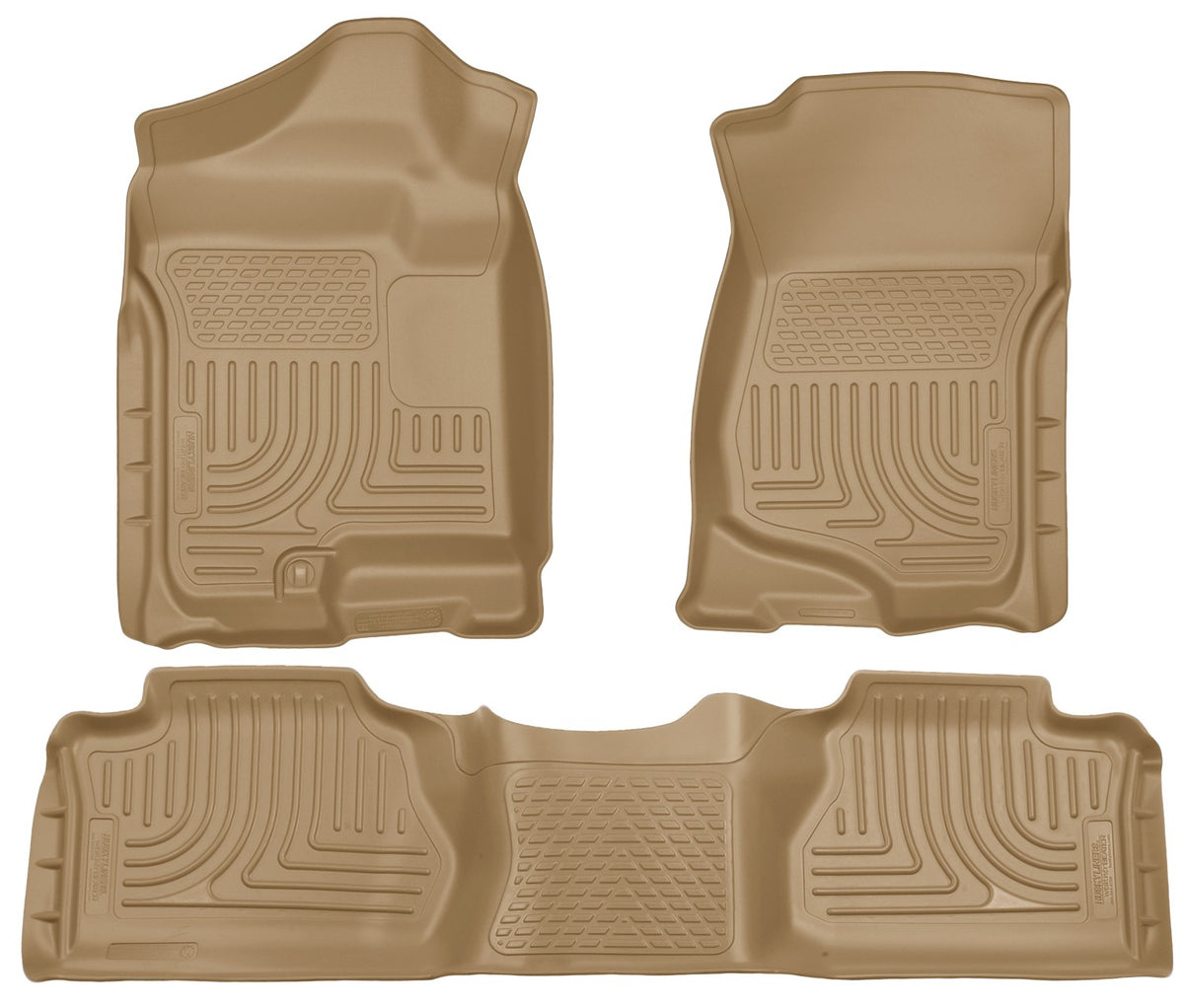 Husky Liners Weatherbeater - Front & 2nd Seat Floor Liners (Footwell Coverage) 98213