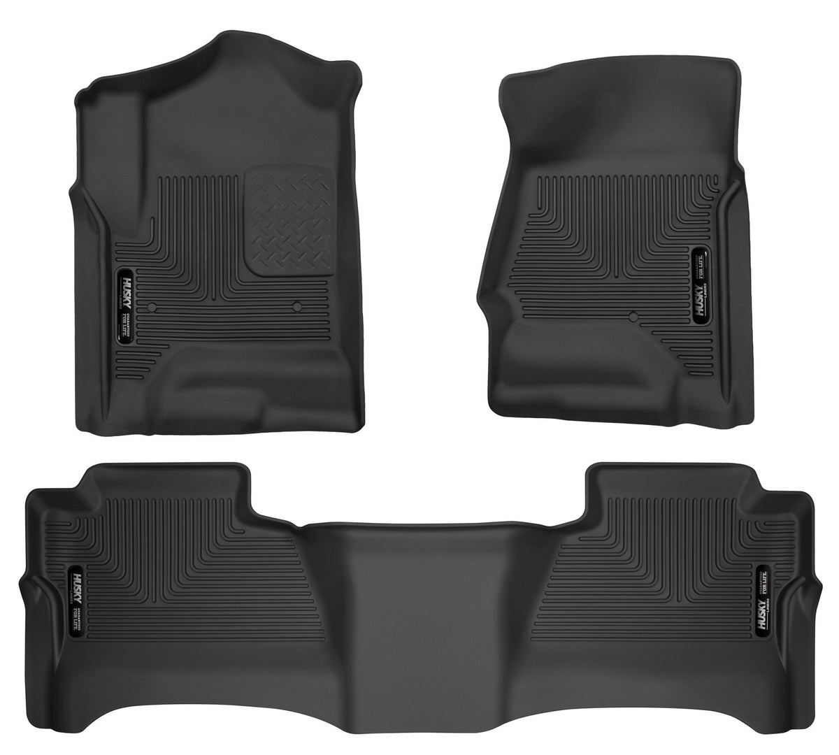 Husky Liners Weatherbeater - Front & 2nd Seat Floor Liners (Footwell Coverage) 98231