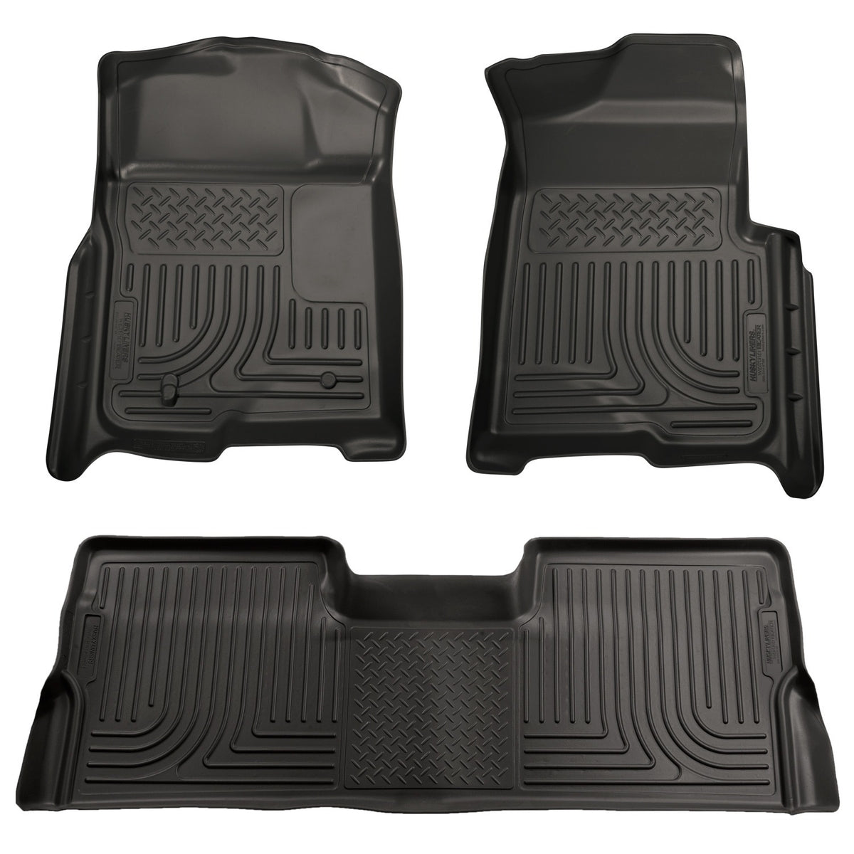 Husky Liners Weatherbeater - Front & 2nd Seat Floor Liners (Footwell Coverage) 98391