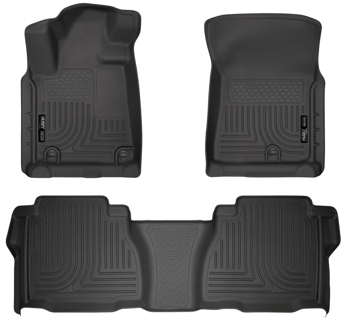 Husky Liners Weatherbeater - Front & 2nd Seat Floor Liners (Footwell Coverage) 99581