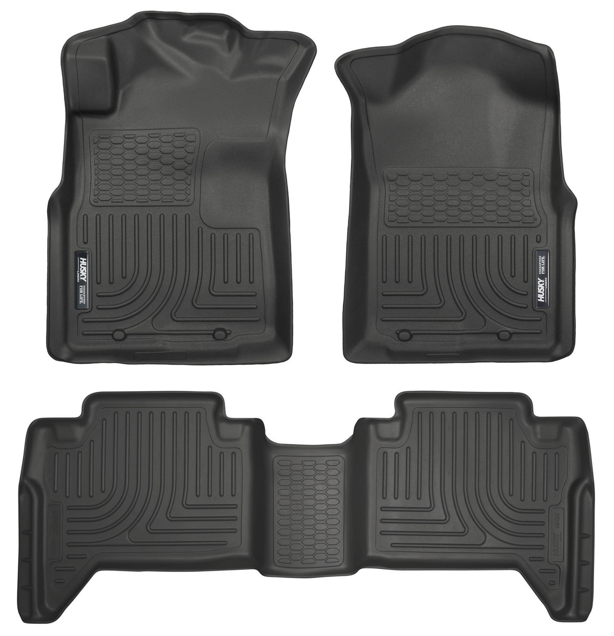 Husky Liners Weatherbeater - Front & 2nd Seat Floor Liners (Footwell Coverage) 98951