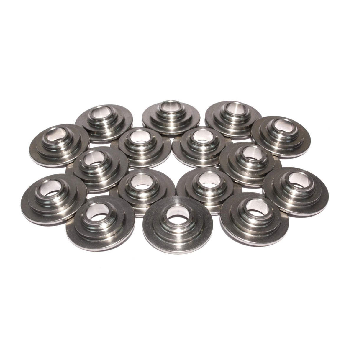 7 Titanium Retainer Set Of 16 GM GEN III W/ 8mm Valve W/ 1.430-1.460 OD Spring