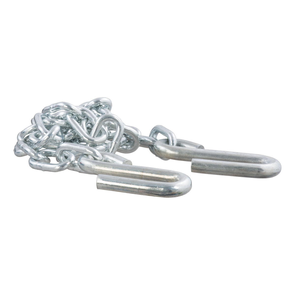 48" Safety Chain With 2 S-Hooks (5000 Lbs Clear Zinc Packaged)