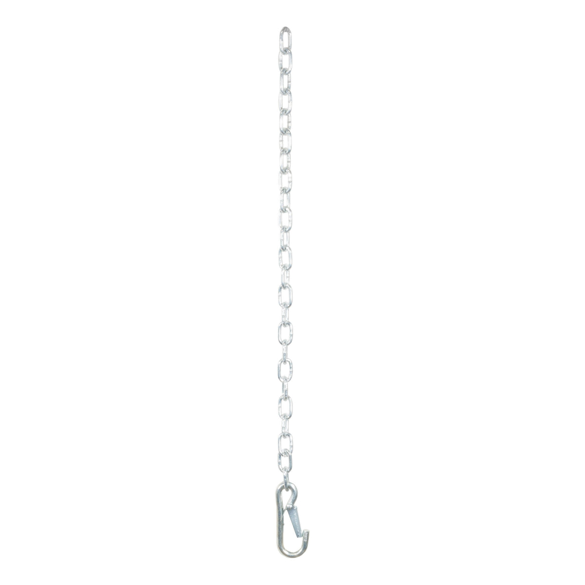 27" Safety Chain With 1 Snap Hook (2000 Lbs Clear Zinc)