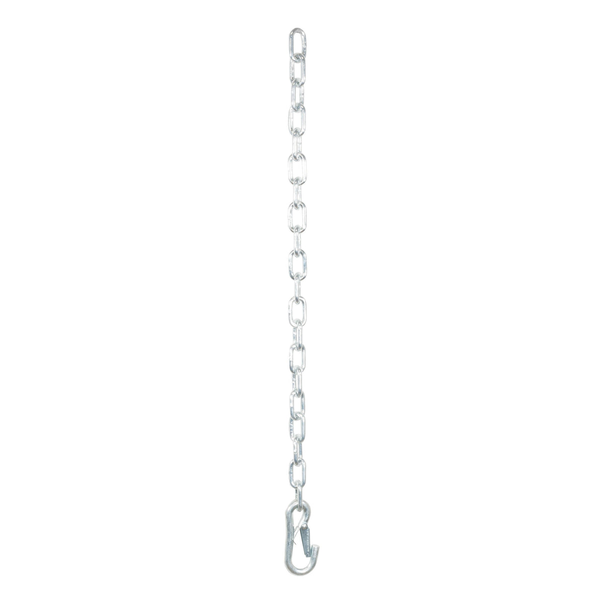 27" Safety Chain With 1 Snap Hook (5000 Lbs Clear Zinc)