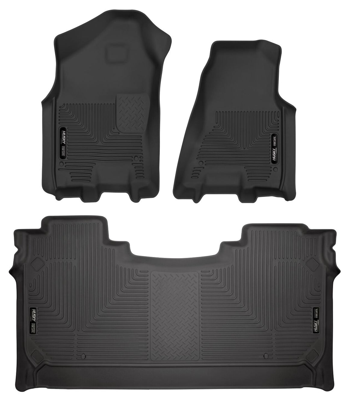 Husky Weatherbeater Front & 2nd Seat Floor Liners 94001