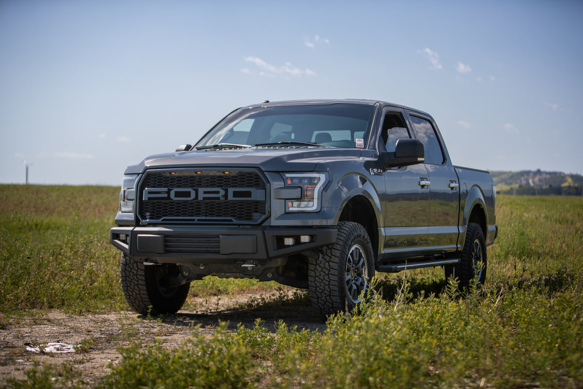Alpha Owls 2015-2017 Ford F-150 Tri Pro LED Headlight - Black Housing