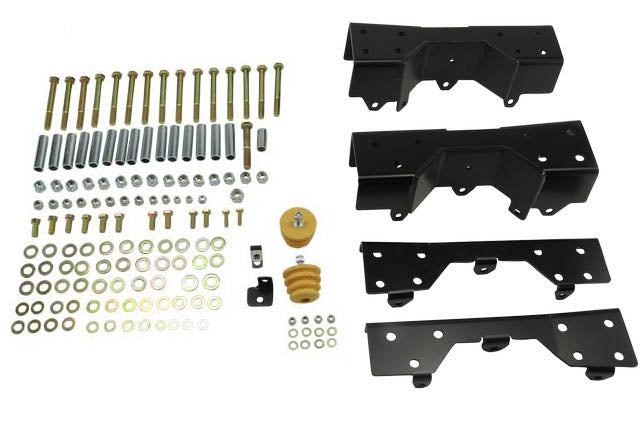 BELLTECH 6524 C-NOTCH KIT Increases Overall Rear Axle Travel Approx. 2 In. 2007-2018 Chevrolet Silverado/Sierra 1500 (Std Cab) C-Notch Only