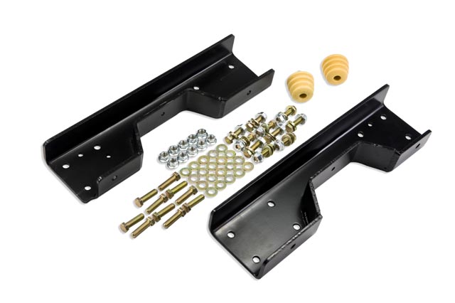 BELLTECH 6911 C-NOTCH KIT Increases Overall Rear Axle Travel Approx. 2 In. 1988-2000 Chevrolet Silverado/Sierra C2500 (All Cabs) 88-00 Chevrolet Silverado/Sierra C3500 (All Cabs) C-Notch Only