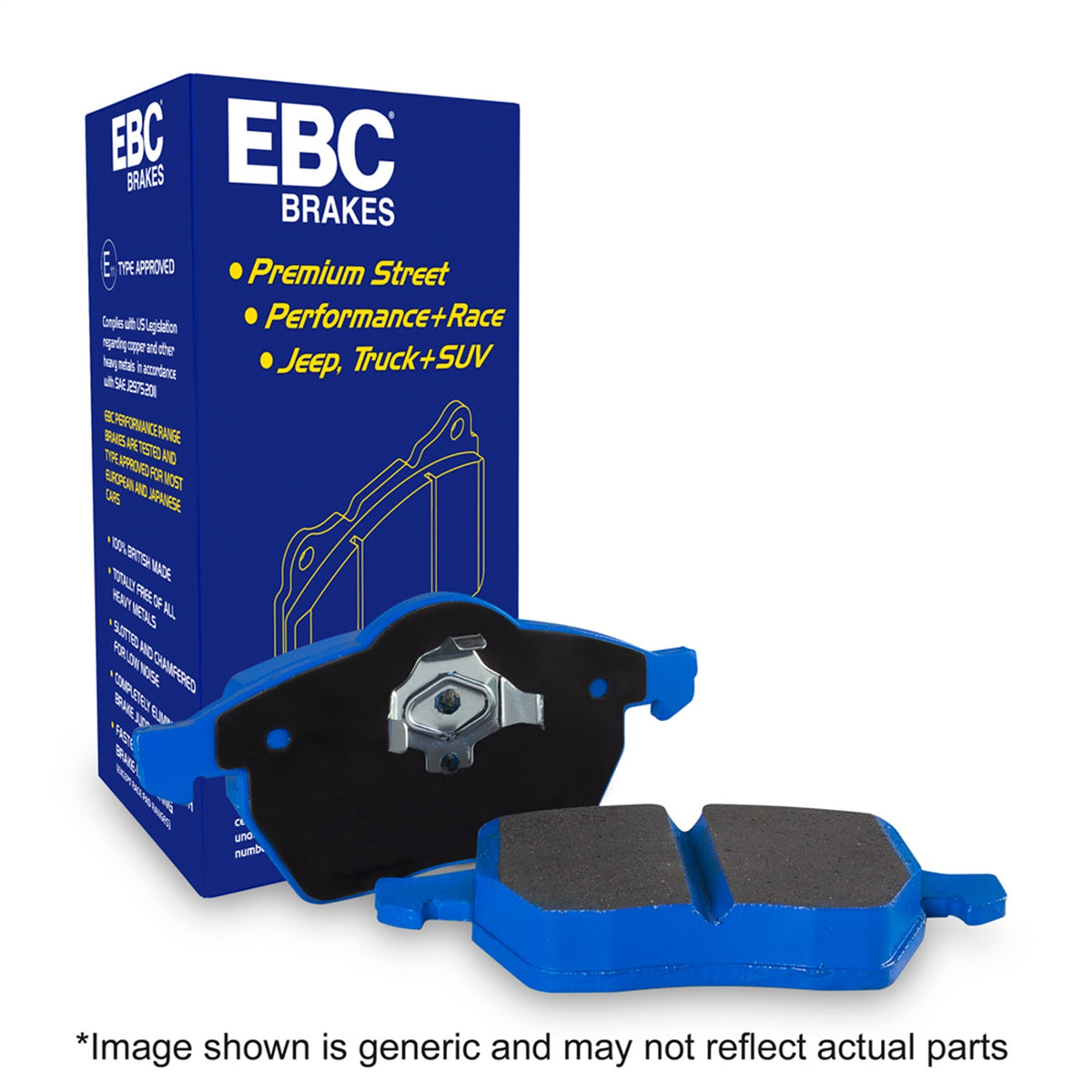 EBC Brakes - Bluestuff NDX Full Race Brake Pads - DP52393NDX