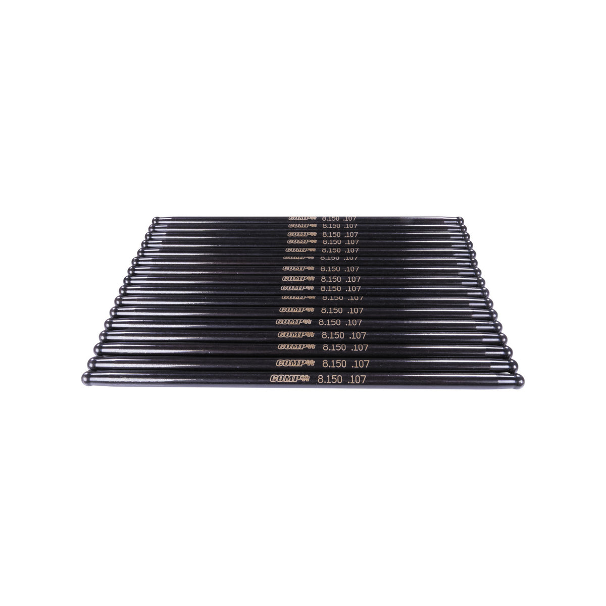 Comp Cams Xtreme Race G2 Pushrod  8.150 Inch Length  0.3125 Diameter  210 Radius  0.107 Wall  Set Of 16