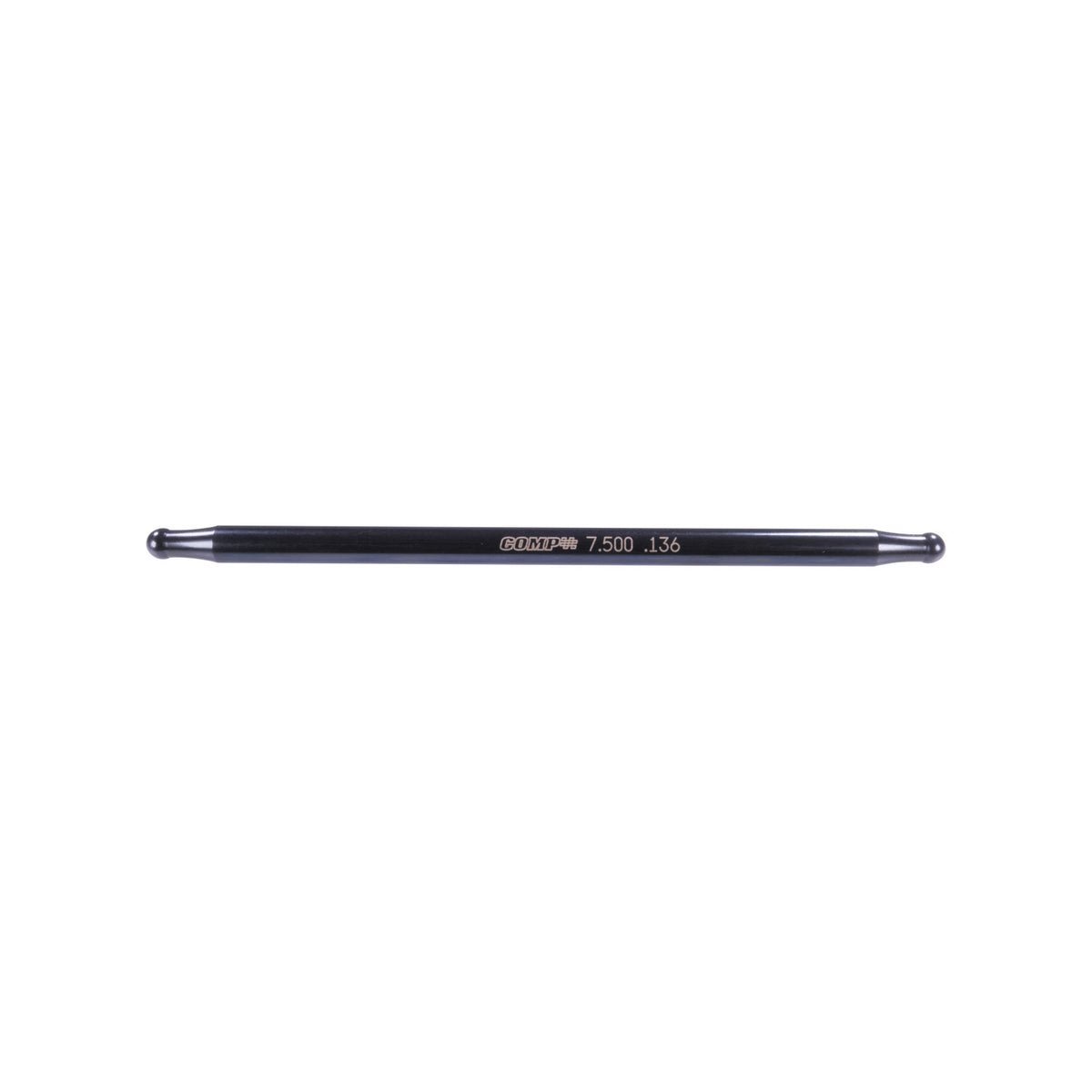 Comp Cams Xtreme Race G2 Pushrod  7.500 Inch Length  0.375 Diameter  210 Radius  0.136 Wall  Single