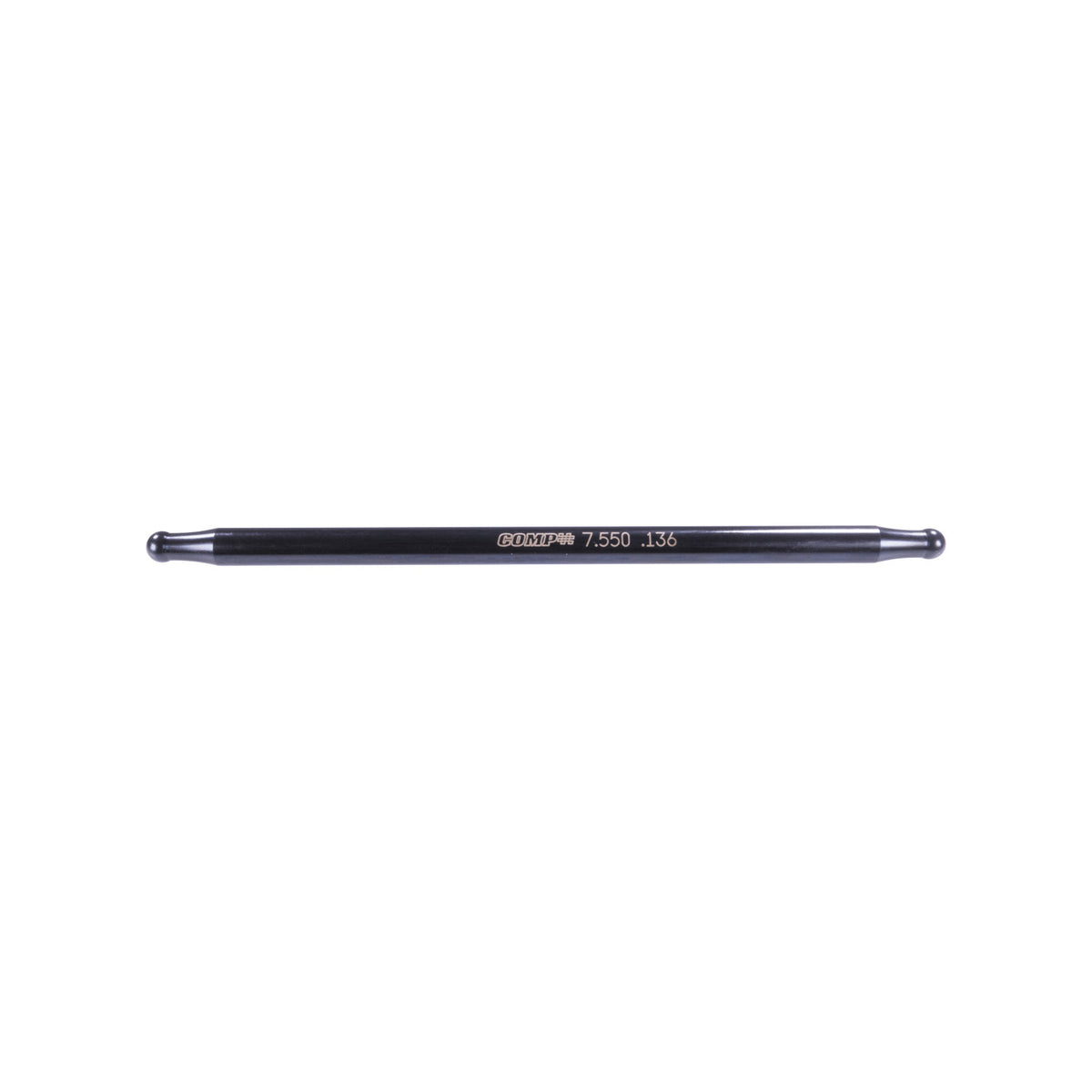 Comp Cams Xtreme Race G2 Pushrod  7.550 Inch Length  0.375 Diameter  210 Radius  0.136 Wall  Single