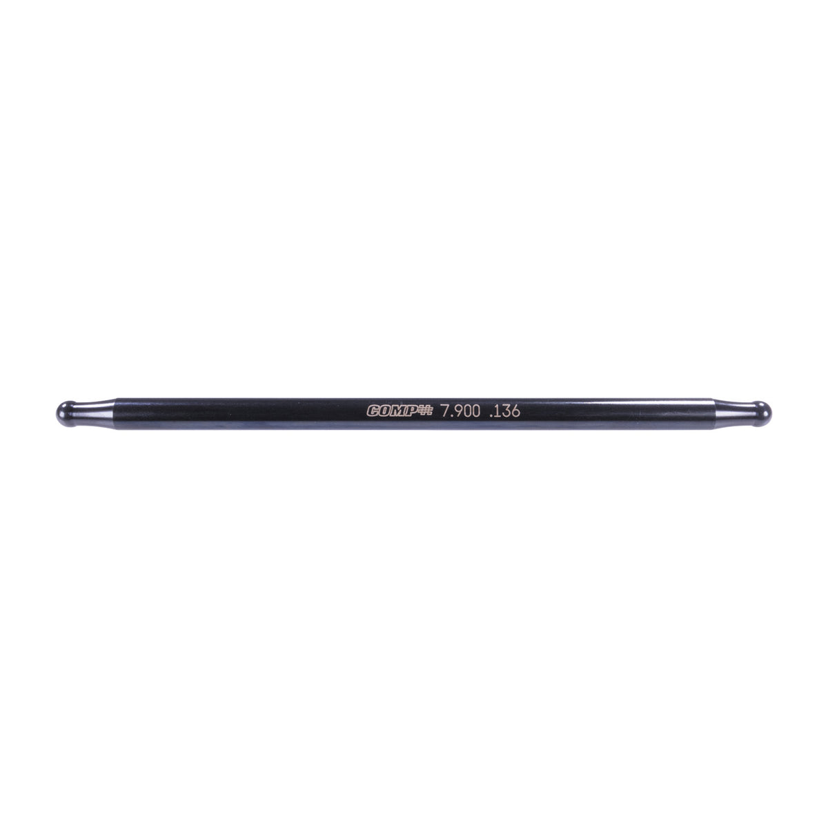 Comp Cams Xtreme Race G2 Pushrod  7.900 Inch Length  0.375 Diameter  210 Radius  0.136 Wall  Single
