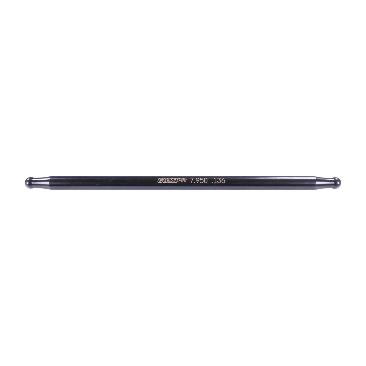 Comp Cams Xtreme Race G2 Pushrod  7.950 Inch Length  0.375 Diameter  210 Radius  0.136 Wall  Single