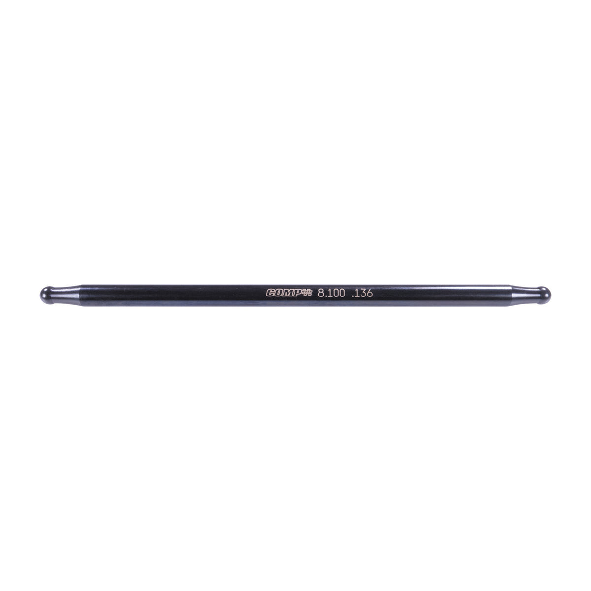 Comp Cams Xtreme Race G2 Pushrod  8.100 Inch Length  0.375 Diameter  210 Radius  0.136 Wall  Single