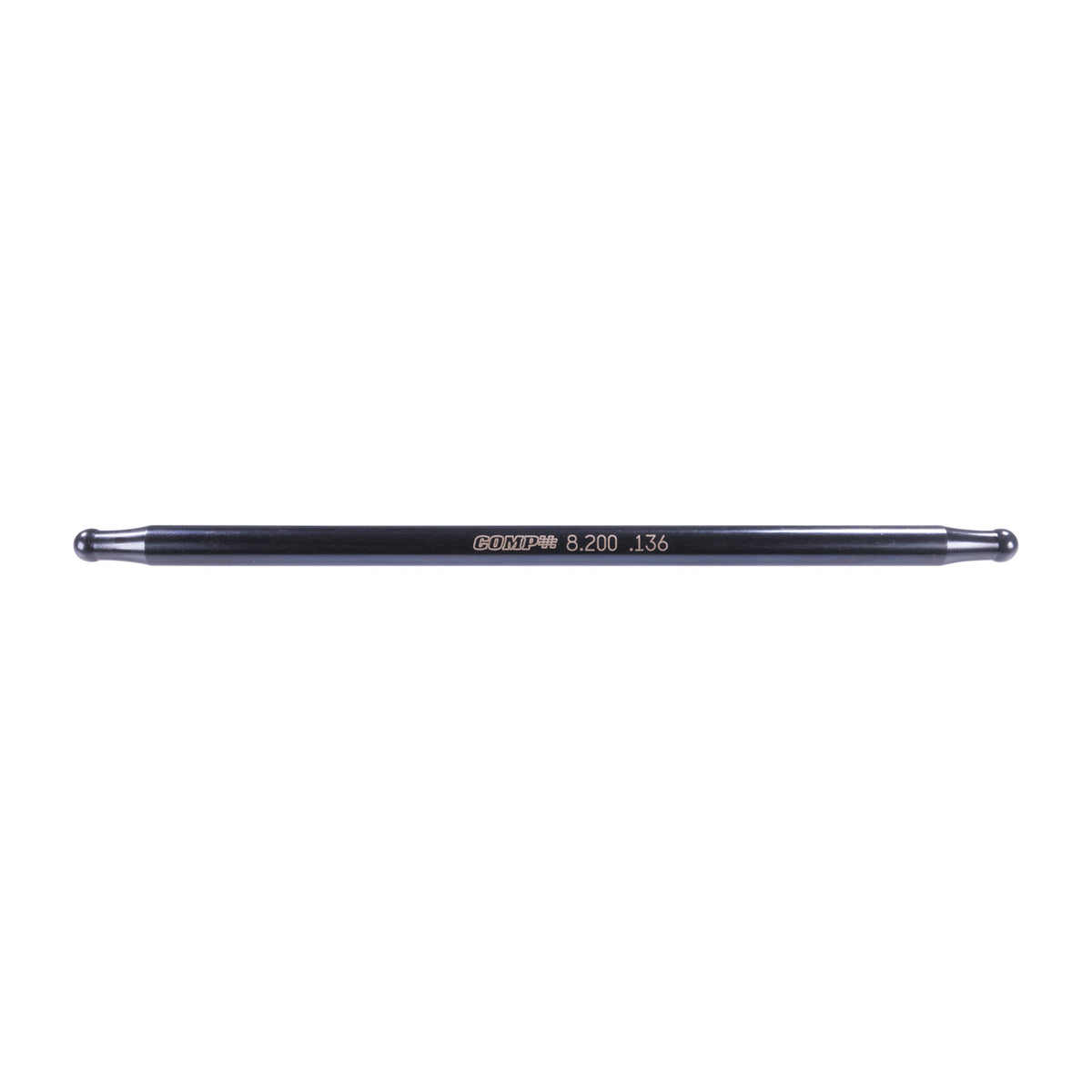 Comp Cams Xtreme Race G2 Pushrod  8.200 Inch Length  0.375 Diameter  210 Radius  0.136 Wall  Single