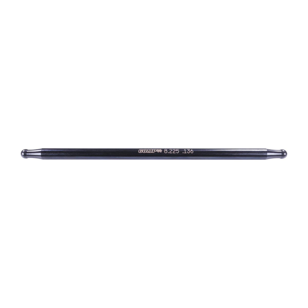 Comp Cams Xtreme Race G2 Pushrod  8.225 Inch Length  0.375 Diameter  210 Radius  0.136 Wall  Single