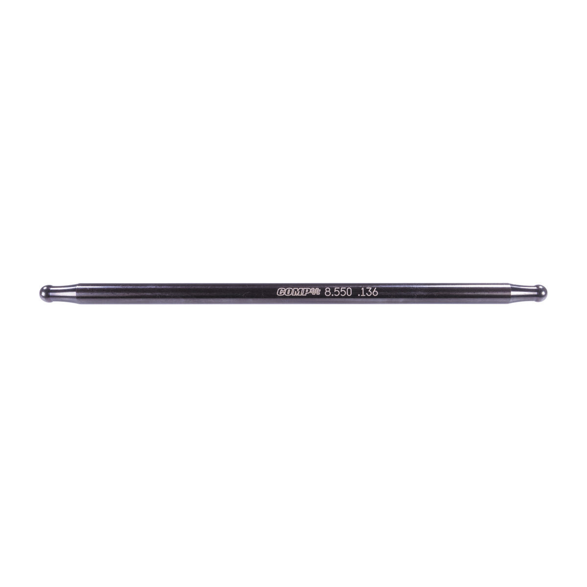 Comp Cams Xtreme Race G2 Pushrod  8.550 Inch Length  0.375 Diameter  210 Radius  0.136 Wall  Single
