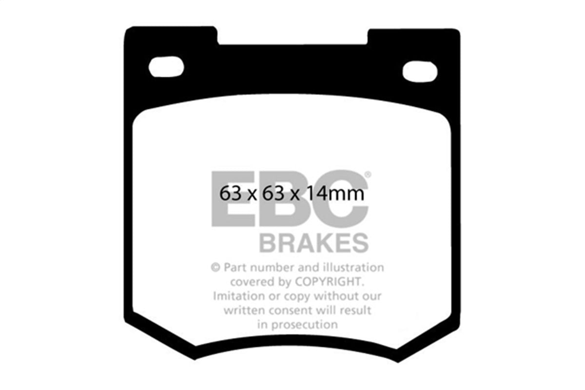 EBC Brakes - Greenstuff 2000 Series Sport Brake Pads - DP2106