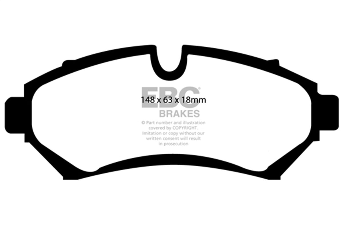 EBC Brakes - Ultimax OEM Replacement Brake Pads - UD753