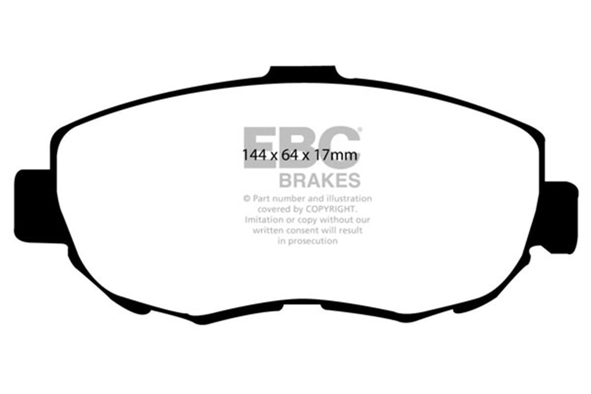 EBC Brakes - Redstuff Ceramic Low Dust Brake Pads - DP31223C