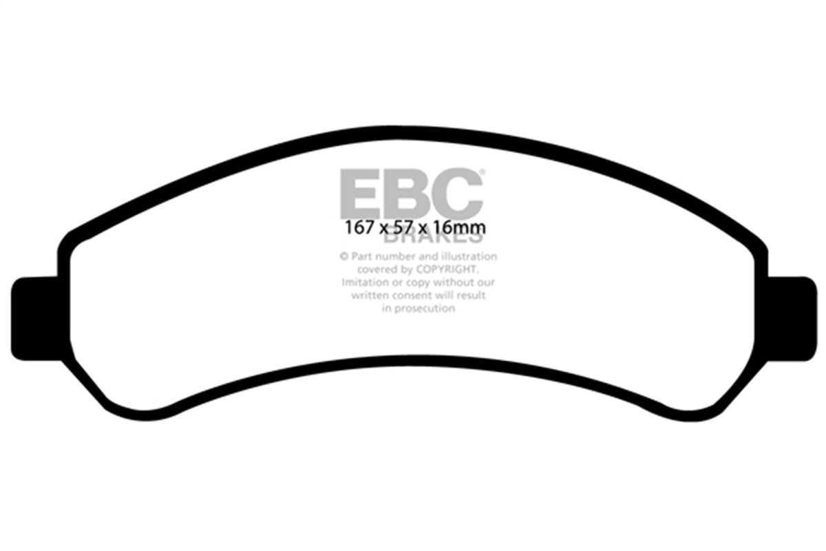 EBC Brakes - Ultimax OEM Replacement Brake Pads - UD726