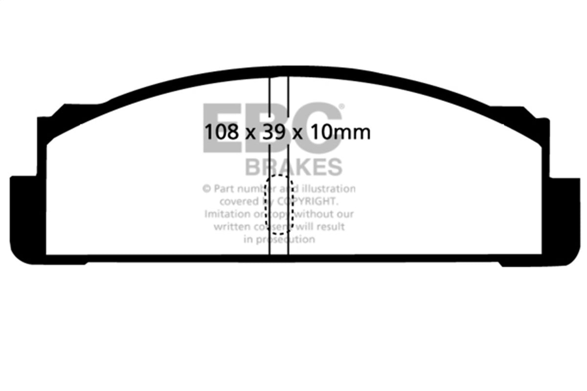 EBC Brakes - Yellowstuff Street And Track Brake Pads - DP4130R