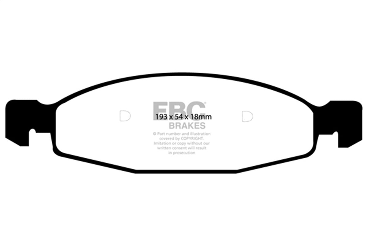 EBC Brakes - Ultimax OEM Replacement Brake Pads - UD790