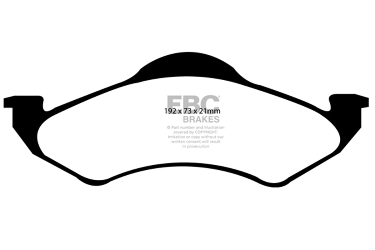 EBC Brakes - Yellowstuff Street And Track Brake Pads - DP41318R